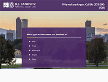 Tablet Screenshot of denverlawfirm.net